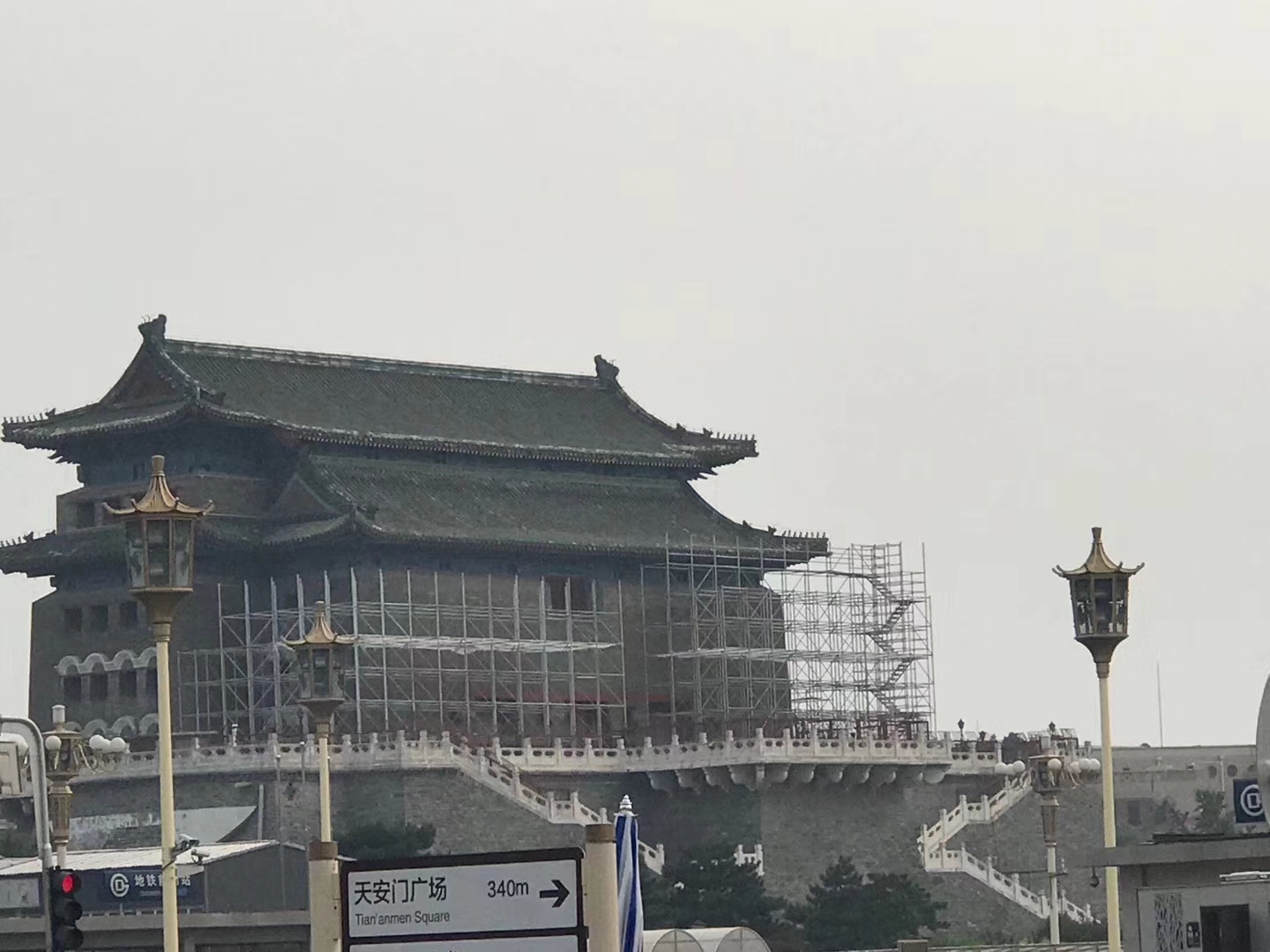 盤扣式腳手架比傳統腳手架施工周期短，效果更好！(圖1)